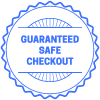 Guarantee Safe Checkout Circle Element from Vector Badges Set
