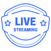 Live Streaming Star Shield element - Free transparent PNG, SVG. No sign up needed.