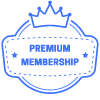 Premium Membership Star Crown element - Free transparent PNG, SVG. No sign up needed.