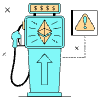 Gas Fees Ethereum Expensive Illustration from London Set