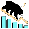Bear Market Graph 1 illustration - Free transparent PNG, SVG. No sign up needed.