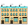 Town House illustration - Free transparent PNG, SVG. No sign up needed.