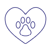 Love Pet Illustration from UX Line Set