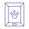 Pet Footprint Illustration from UX Line Set