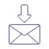 Email Download 2 Illustration from UX Line Set