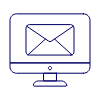 Email Imac 1 Illustration from UX Line Set
