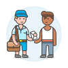 Email Delivered 3 Illustration from UX Colors Set