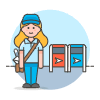 Mail Collect 2 Illustration from UX Colors Set