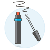Mascara 2 Illustration from UX Colors Set