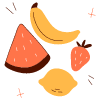 Fruits 2 illustration - Free transparent PNG, SVG. No sign up needed.