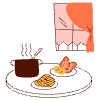Home Cooked Meals illustration - Free transparent PNG, SVG. No sign up needed.