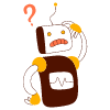 Computer Robot Thinking illustration - Free transparent PNG, SVG. No sign up needed.