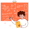 Mathematician illustration - Free transparent PNG, SVG. No sign up needed.