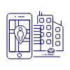 Street Pin Illustration from UX Line Set
