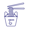 Noodles Illustration from UX Line Set