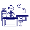 Doctor 1 Illustration from UX Line Set | Free Download as SVG Vector and Transparent PNG | Streamline illustrations