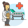 Doctor Check Up 6 Illustration from UX Colors Set