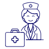 Nurse Treatment 1 illustration - Free transparent PNG, SVG. No sign up needed.
