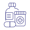Medicine Bottle 4 illustration - Free transparent PNG, SVG. No sign up needed.