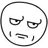 Intolerant Face Element from Memes - Free Set