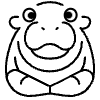 Moodeng 1 Element from Memes - Free Set
