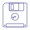 Floppy Disk 1 Illustration from UX Line Set