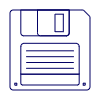 Floppy Disk 2 Illustration from UX Line Set