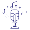 Microphone 2 Illustration from UX Line Set