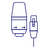 Microphone 23 Illustration from UX Line Set