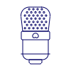 Microphone 25 Illustration from UX Line Set
