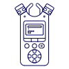 Microphone 30 Illustration from UX Line Set