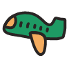 Airplane Element from Fun Stickers Set