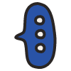 Bubble 5 Element from Fun Stickers Set