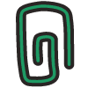 Clip 4 Element from Fun Stickers Set