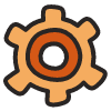 Gear Setting Element from Fun Stickers Set