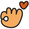 Hand 1 Element from Fun Stickers Set