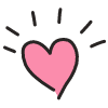 Heart 4 Element from Fun Stickers Set