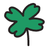 Leaf 1 Element from Fun Stickers Set