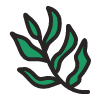 Leaf 6 Element from Fun Stickers Set
