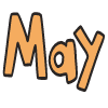 May Element from Fun Stickers Set