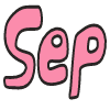 September Element from Fun Stickers Set