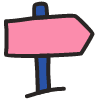 Sign Element from Fun Stickers Set