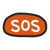 Sos Element from Fun Stickers Set
