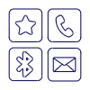 Phone Apps 1 Illustration from UX Line Set