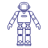 Asimo Illustration from UX Line Set