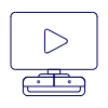 Television Modern 2 Illustration from UX Line Set