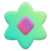 Motif Abstract Shape 5 Element from Test Gradient Elements Set