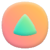 Motif Abstract Shape 6 Element from Test Gradient Elements Set
