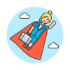 Superman Day 5 Illustration from UX Colors Set