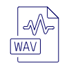 File Sound Wav Illustration from UX Line Set